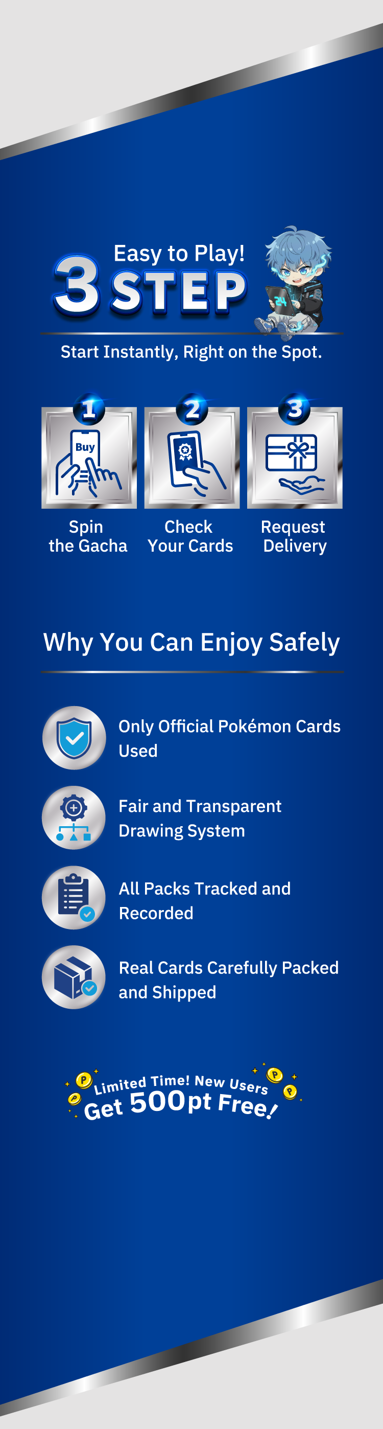 3 steps to playing and why you can enjoy it safely